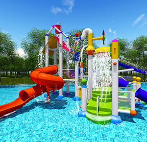 Colorful Water House Colorful Water House