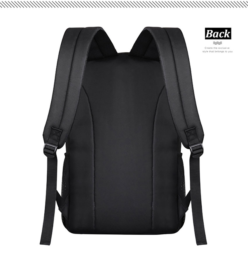 Mobile Phone Charging Solar Panel Powered Backpack backside Mobile Phone Charging Solar Panel Powered Backpack backside
