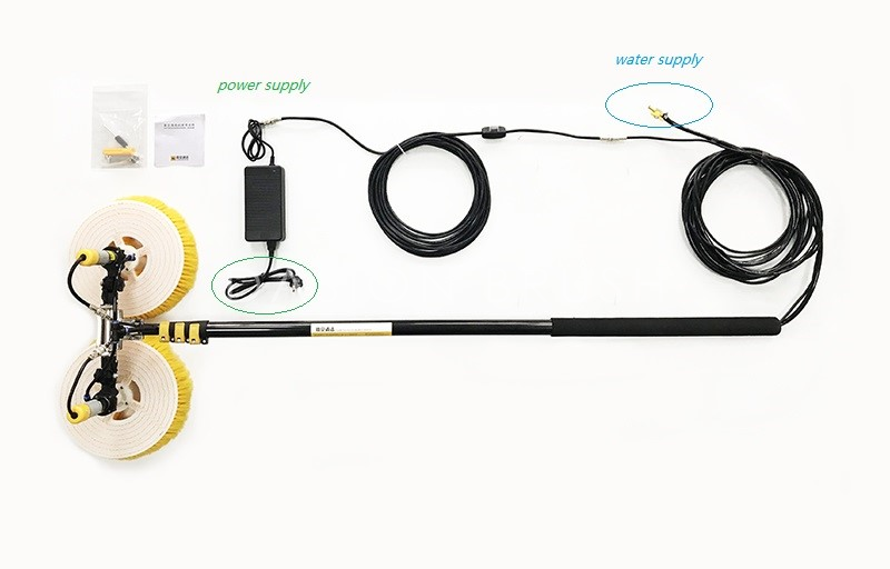 solar clean brush solar clean brush