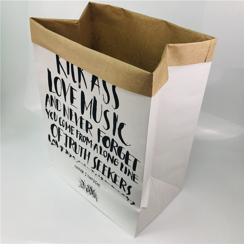 Handmade oversized paper bag