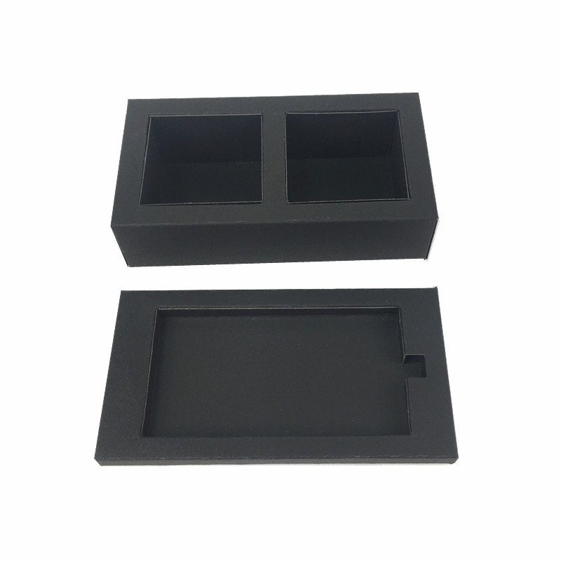 Black Rigid Box With Inserts