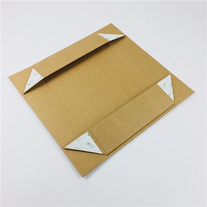 natural kraft foldable rigid boxes