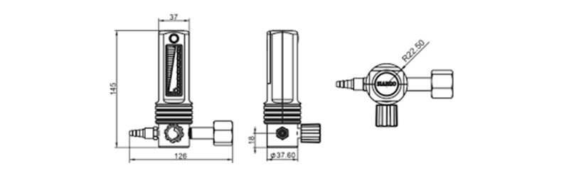 Smart Gas Cylinder Meters Size Smart Gas Cylinder Meters Size