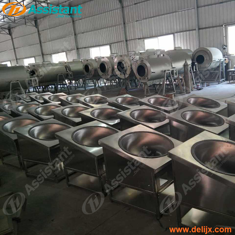 Green Tea Hand Firing Frying Machinery Tea Leaf Hand Roasting Panning Processing Equipment 6CSG-60B