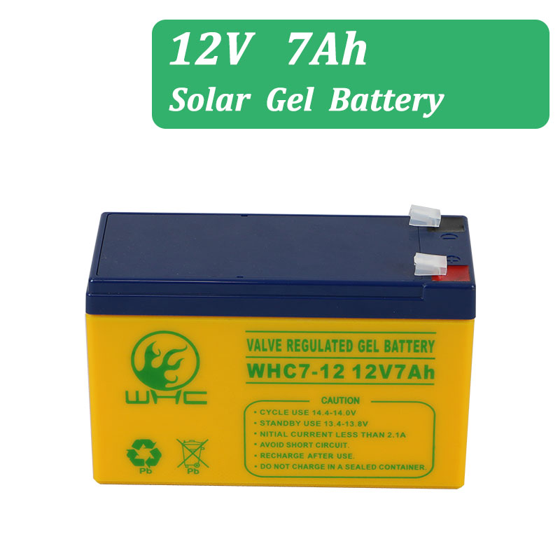 12V 7Ah UPS Electricity Power Charge Lead Acid Gel Battery Storage ce certification