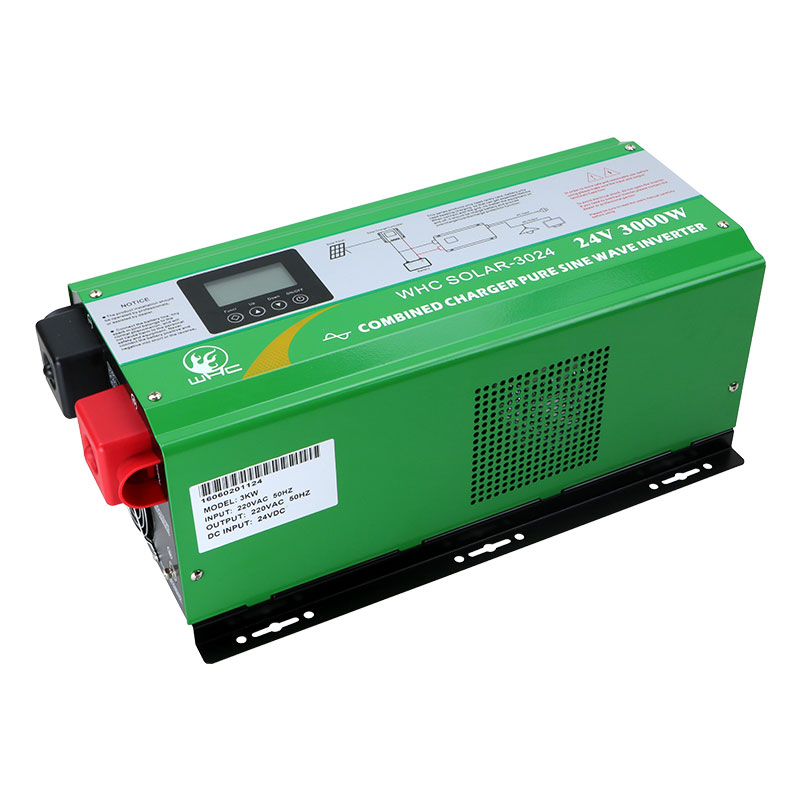 3000W Low Frequency 24V 48V DC To 220V AC Pure Sine Wave Off Grid Solar Power Inverter lcd ce certification