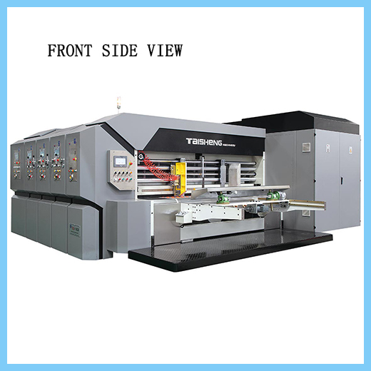 Corrugated carton making machine Corrugated carton making machine