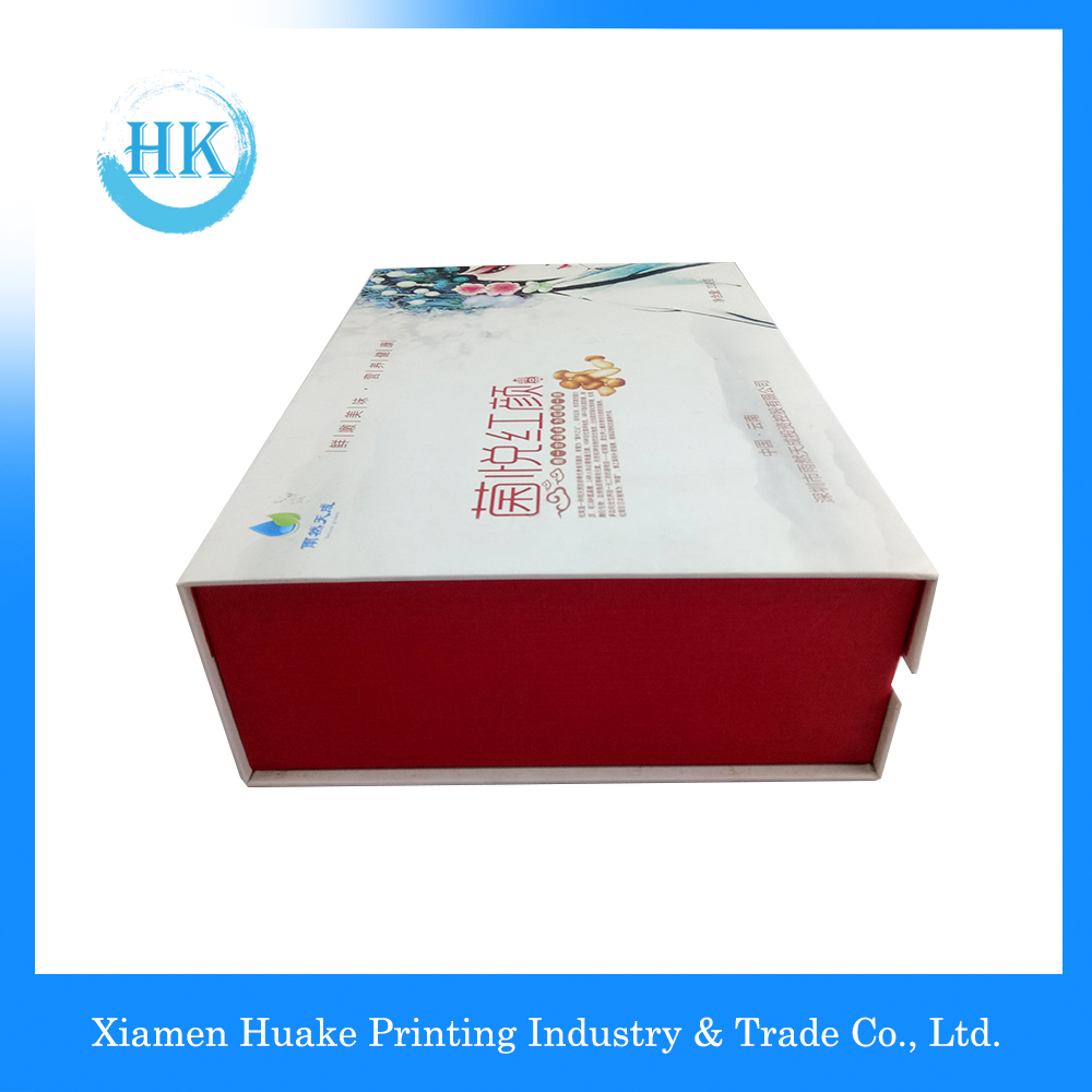 Fancy Paper Magnetic Hardcover Box With Flip Top Fancy Paper Magnetic Hardcover Box With Flip Top