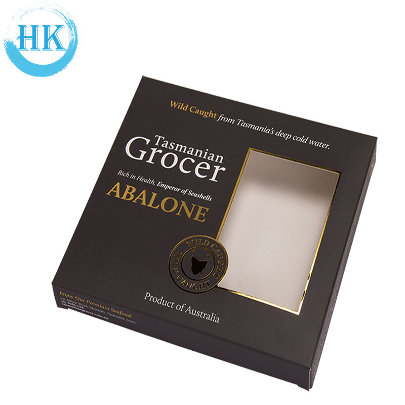 Food Grade Paper Box With Clear PVC Window Food Grade Paper Box With Clear PVC Window