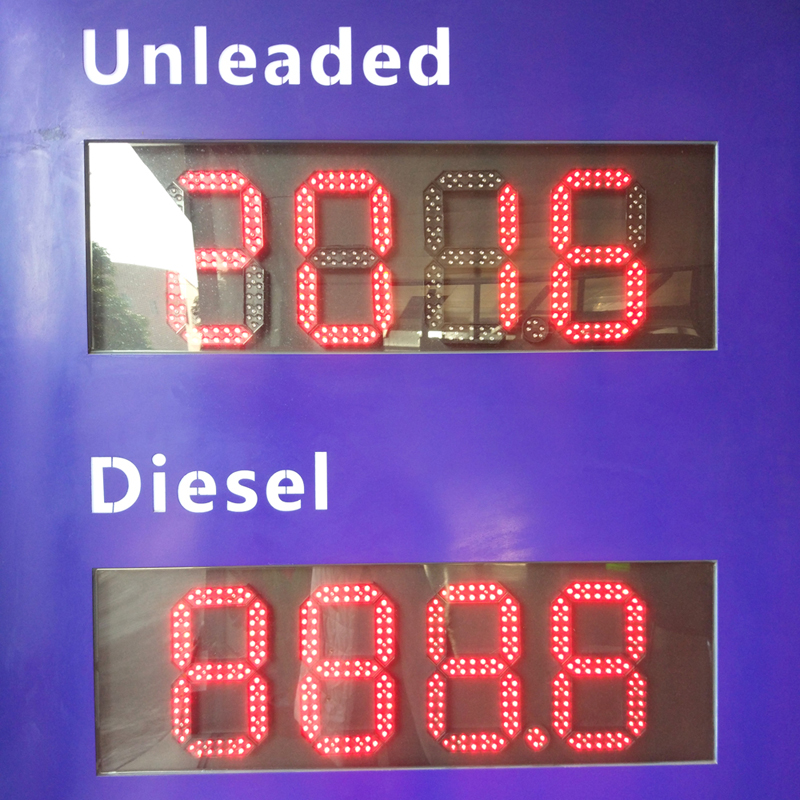 gas station led price sign gas station led price sign