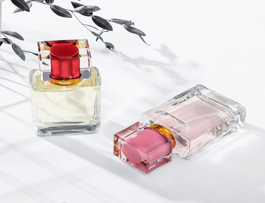 Square Perfume Glass Bottles