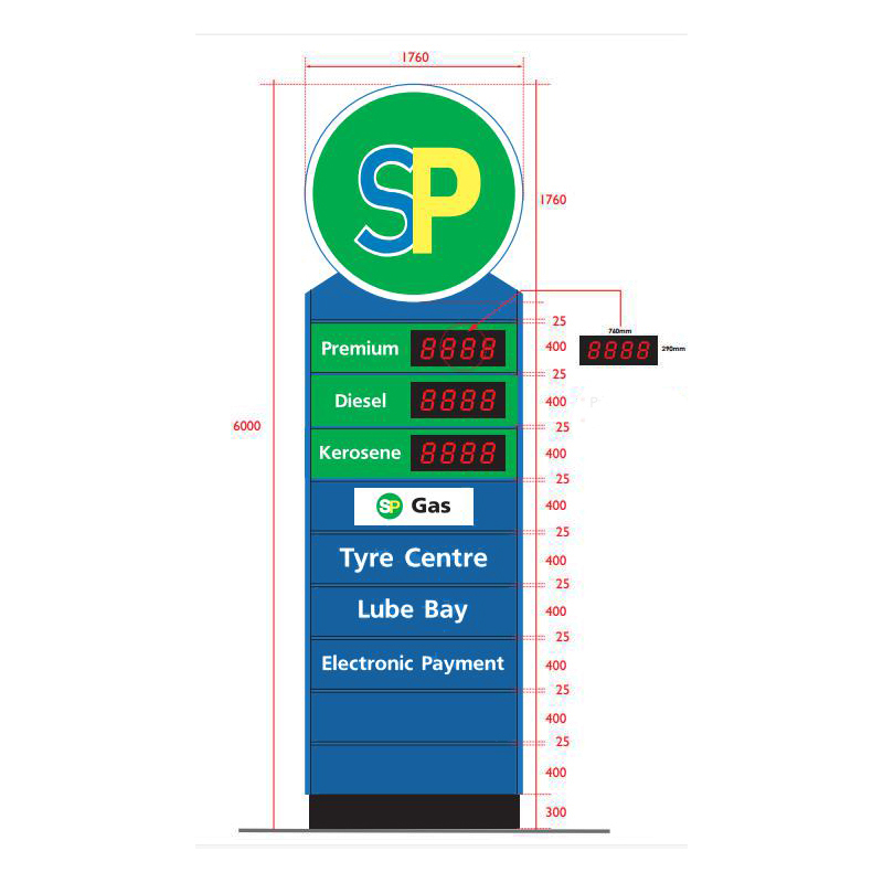 petrol station canopy design