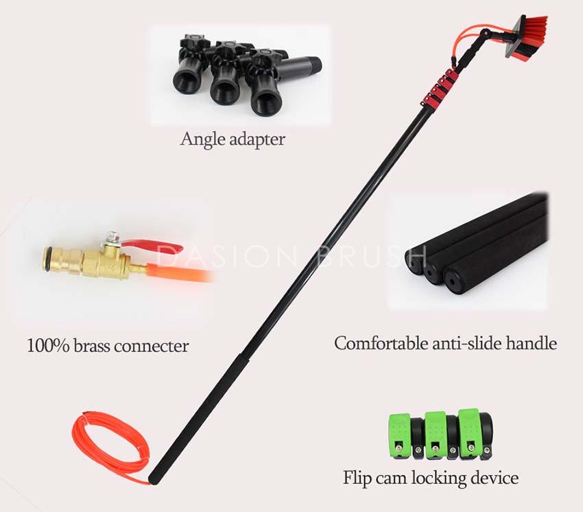 Handlehould Solar Panel Cleaning Brush Handlehould Solar Panel Cleaning Brush