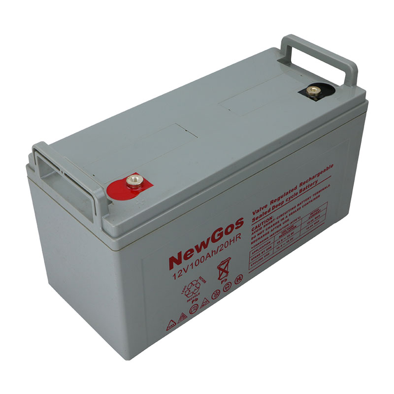 12V 100Ah Deep Cycle Lead Acid Solar Storage Battery positive 12V 100Ah Deep Cycle Lead Acid Solar Storage Battery positive