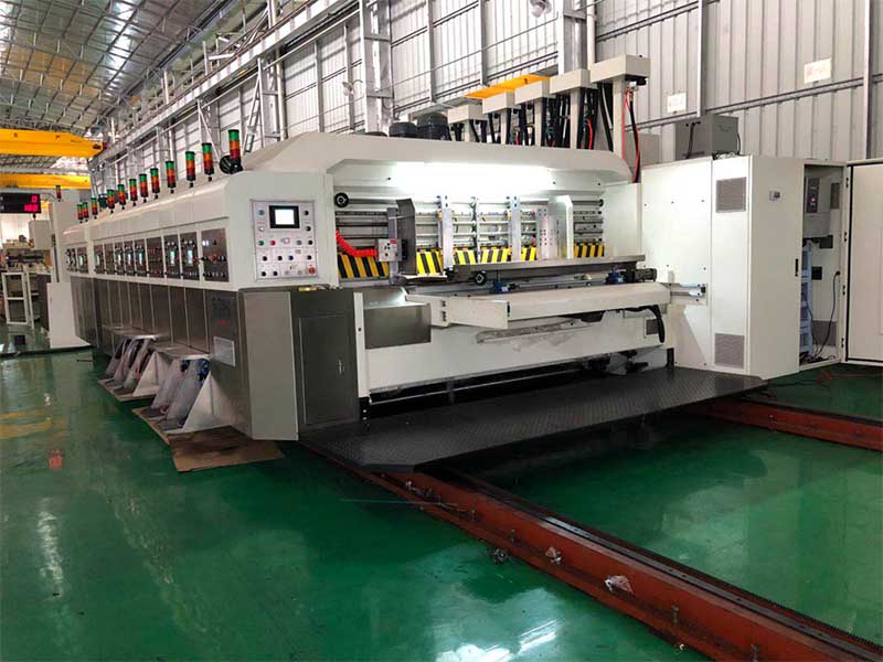Automatic Flexo Printer Slotter Die-cutter Stacker Machine Automatic Flexo Printer Slotter Die-cutter Stacker Machine