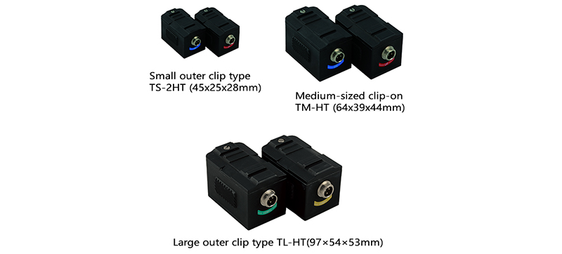 High temperature externally clamped sensor