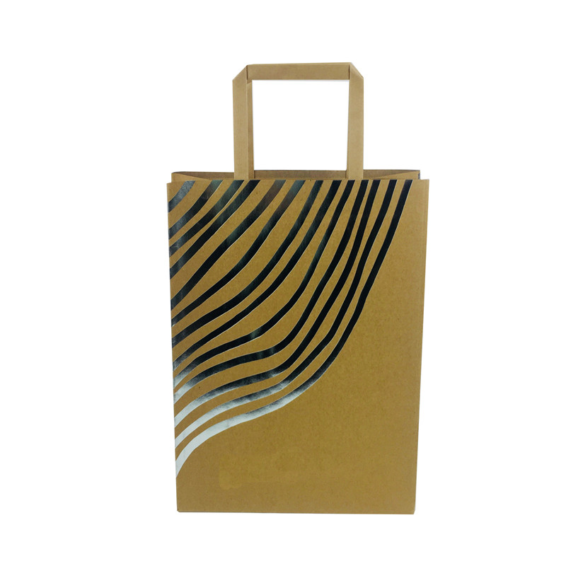 custom kraft bags with hotfoil print