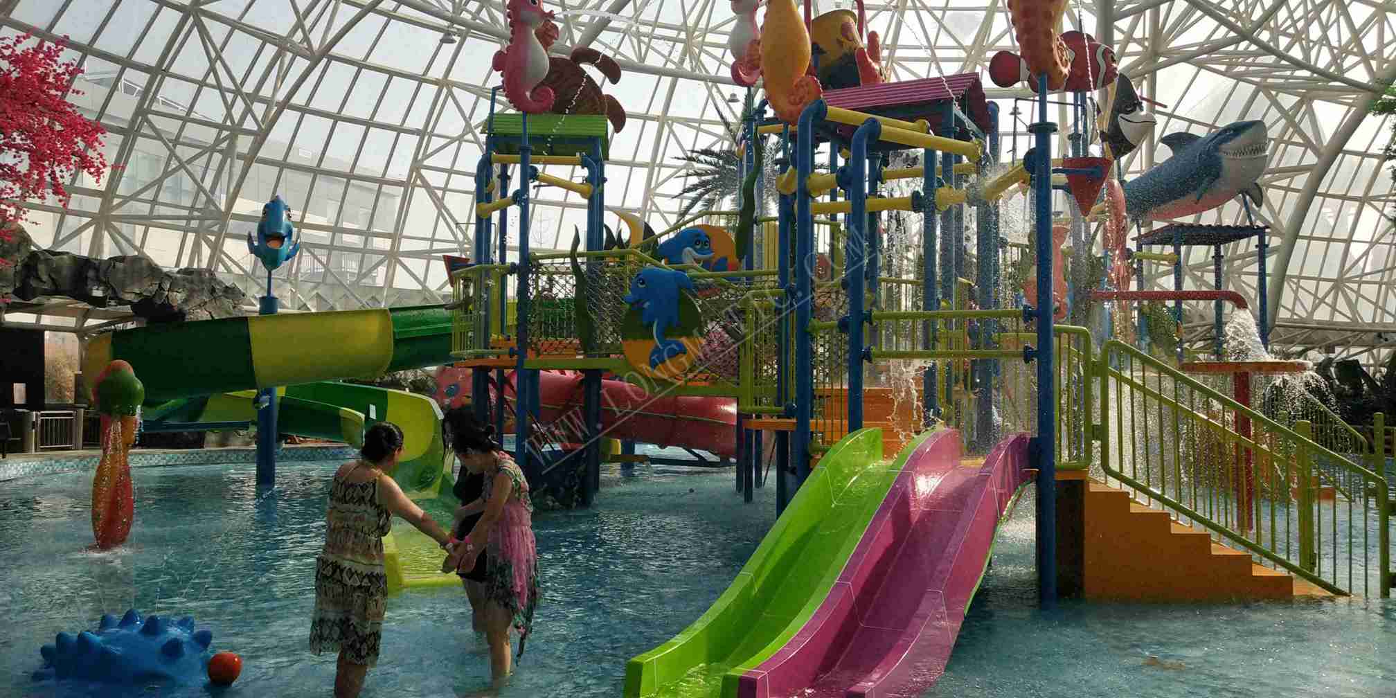 average aqua house for water parks