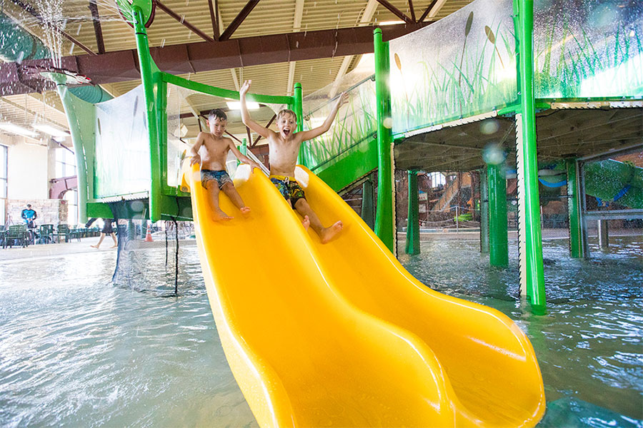 Outdoor water house for kids