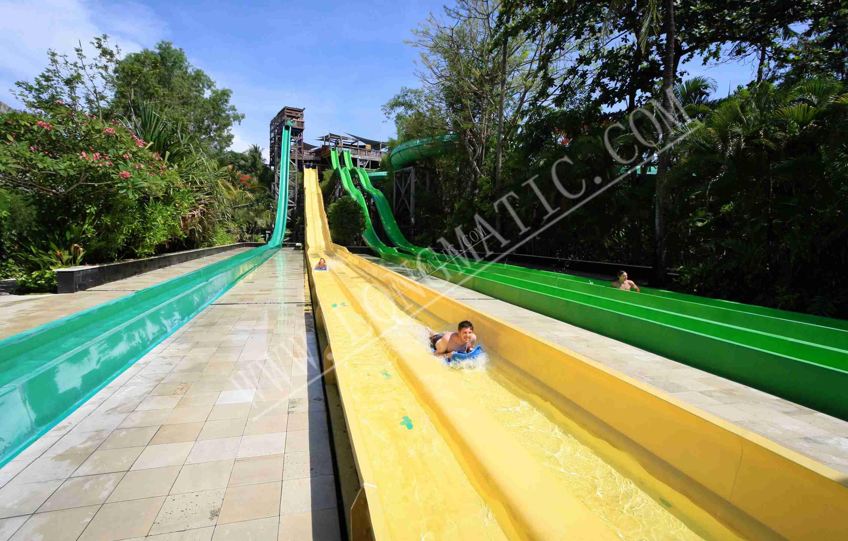 fiberglass racing slide
