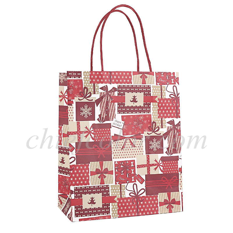 Custom Christmas Paper Bags