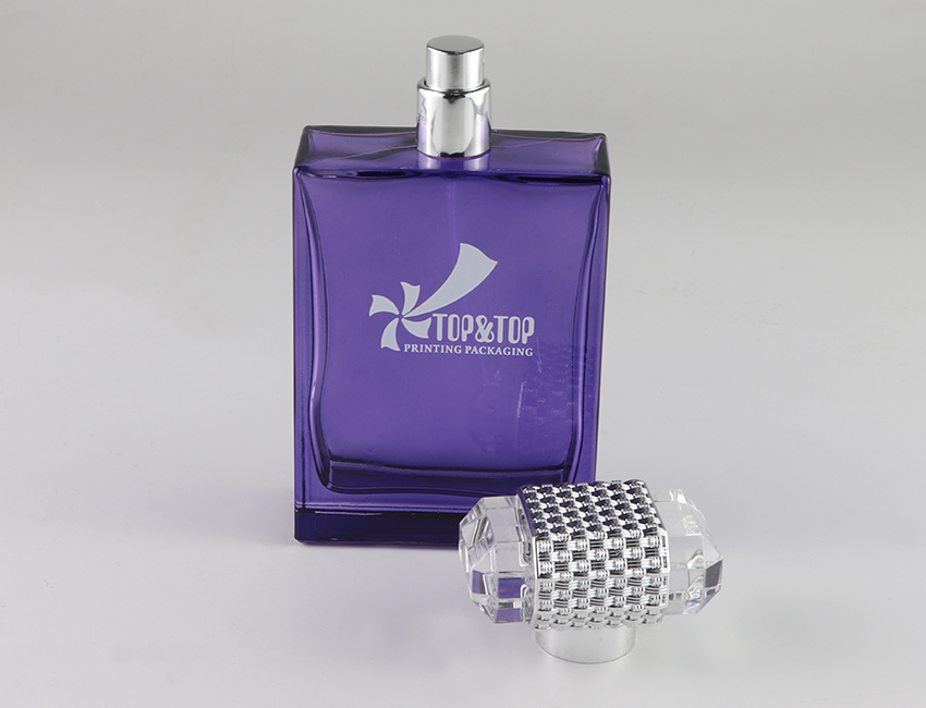 Purple Glass Perfume Bottle Purple Glass Perfume Bottle