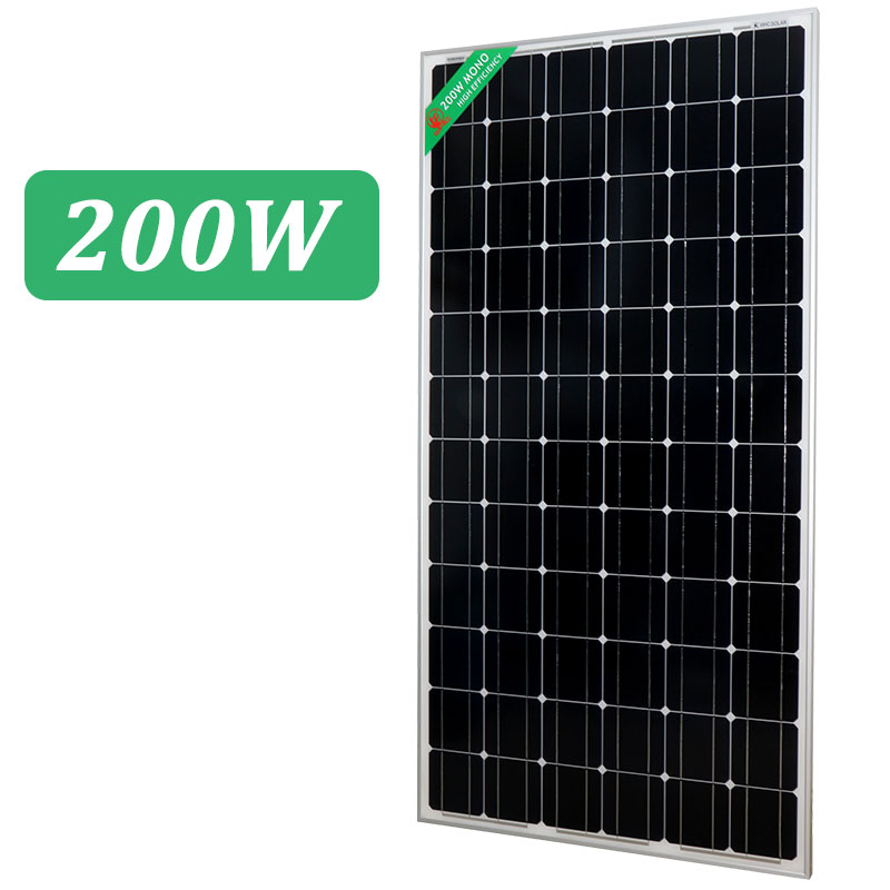 200W Solar Panels for solar power system