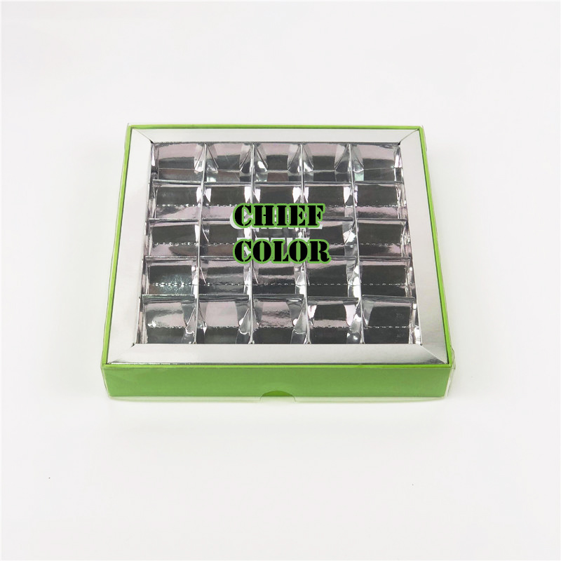 Chocolate Cardboard Box with Clear Lid Chocolate Cardboard Box with Clear Lid