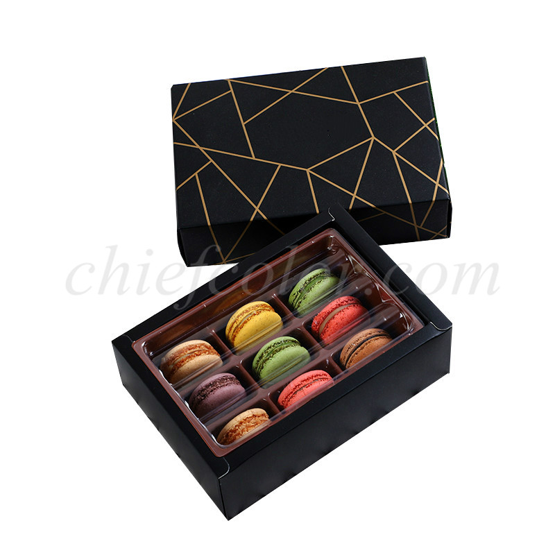 Base And Lid Macaron Boxes