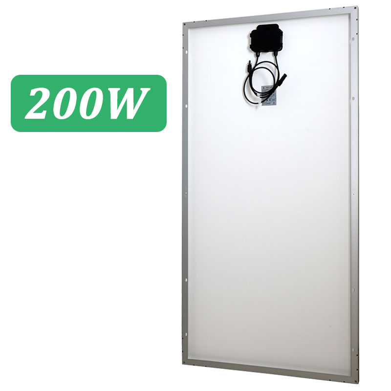 200W solar [anels back side