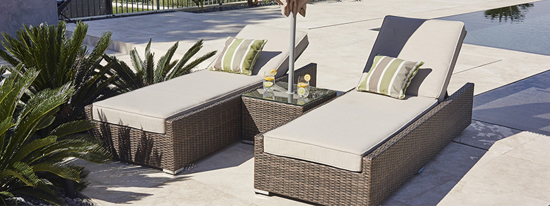 rattan sun lounger rattan sun lounger