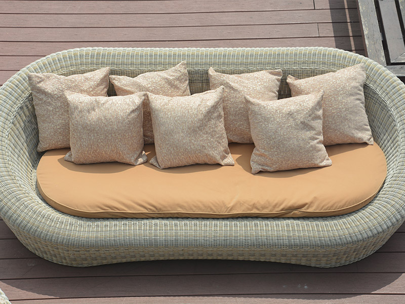 Patio rattan sofa furniture