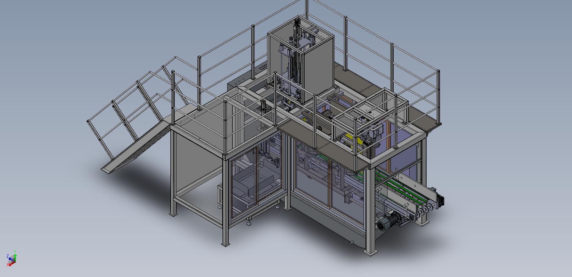 Automatic bag filling machine Automatic bag filling machine