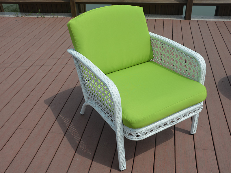 Patio rattan dining set