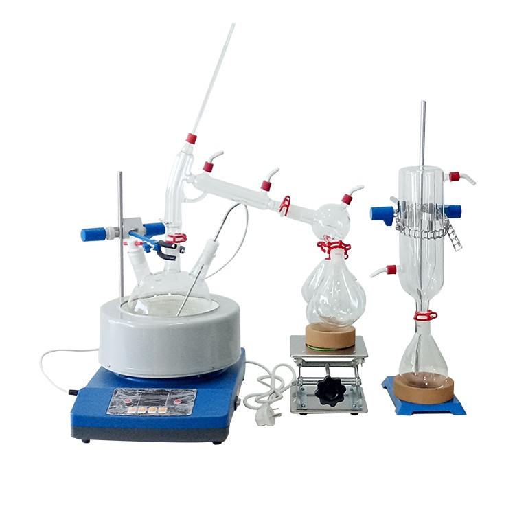 TOPTION Mini Lab 2L short path distillation with 2L heating mantle