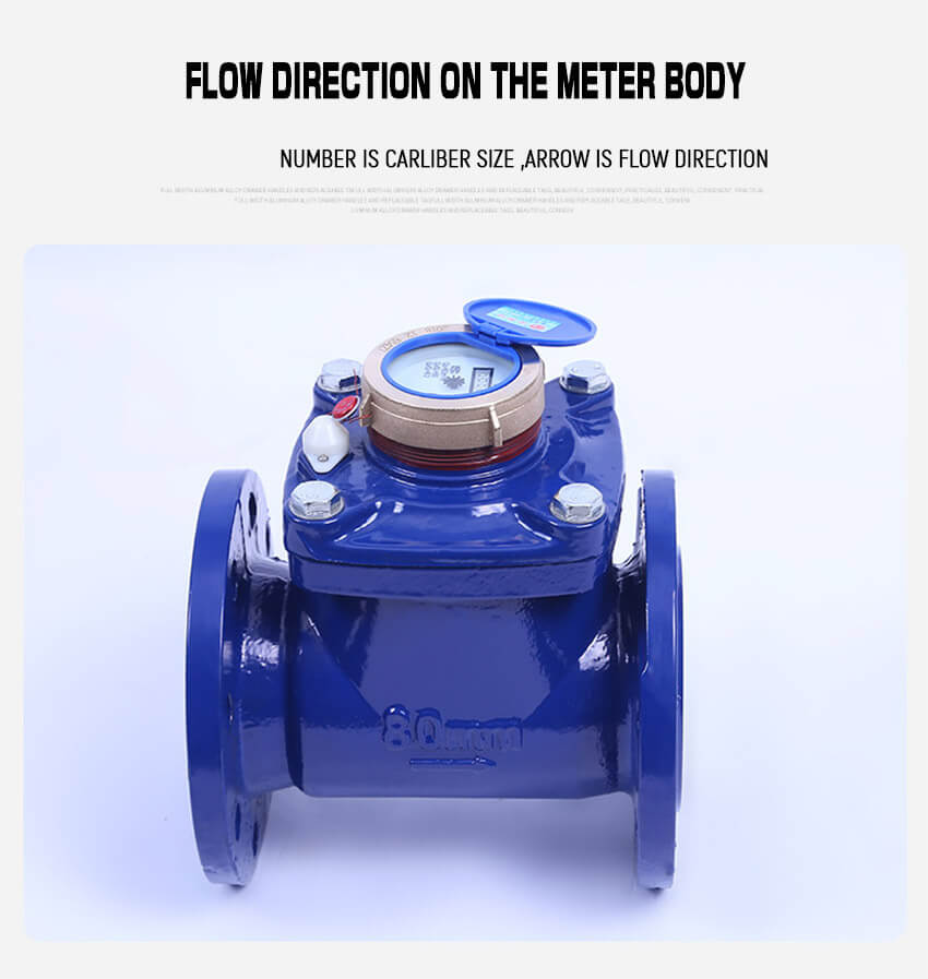 flanged water meter