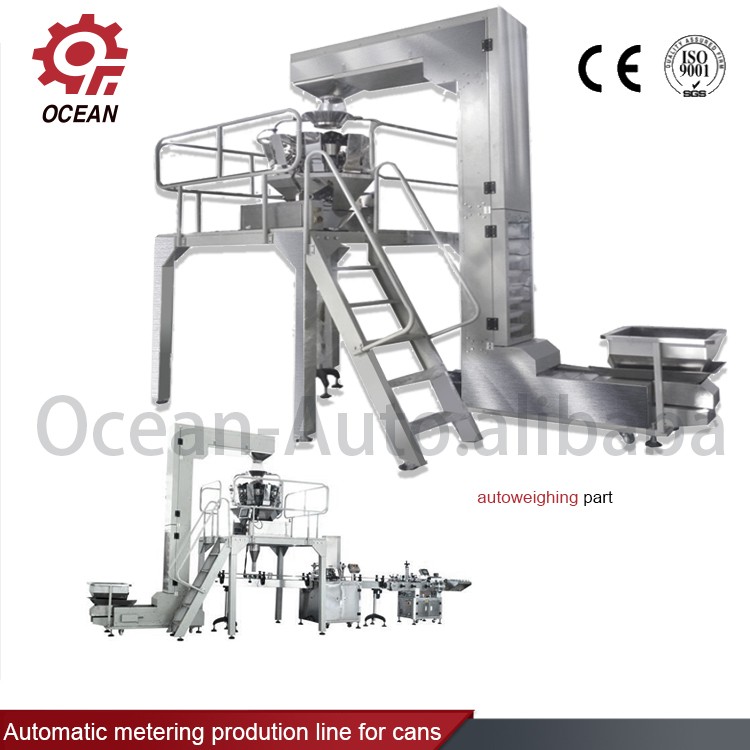 Tin Can Fish Tuna/Sardine Seafood Packaging Production Line 