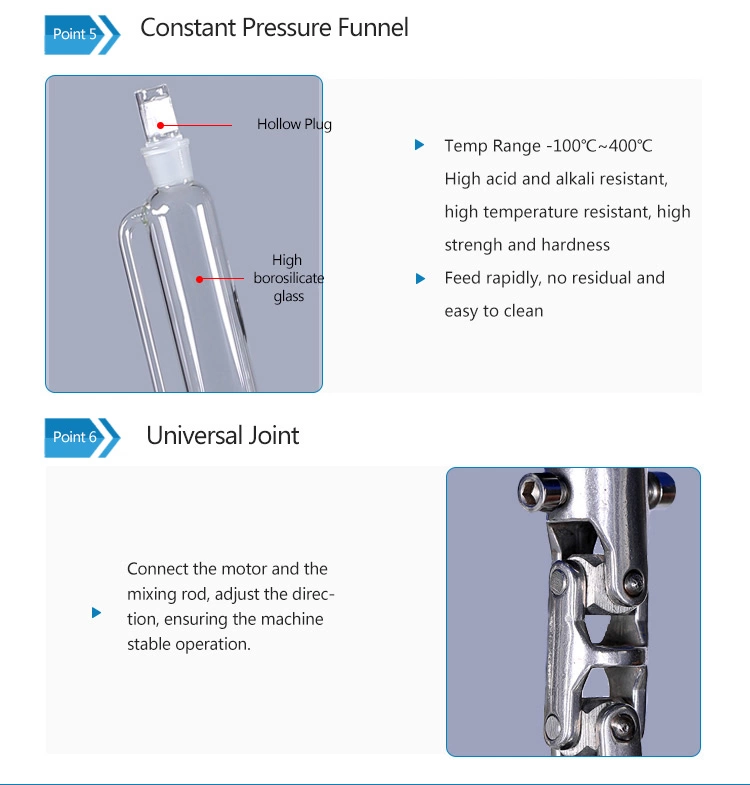 Lab Scale Mobile Glass Reactor with Vertical Condenser