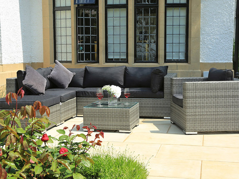 kd 4pcs rattan sofa set