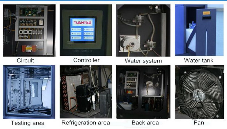 Programmable Fast Temperature Cycling Rapid Change Rate ESS Test Chamber Used to Laboratory