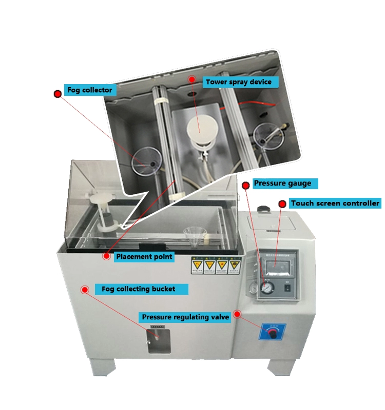 Automatic Salt spray corrosion test chamber for perfume spray bottle