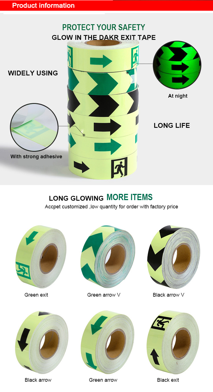 Glow in the dark tape