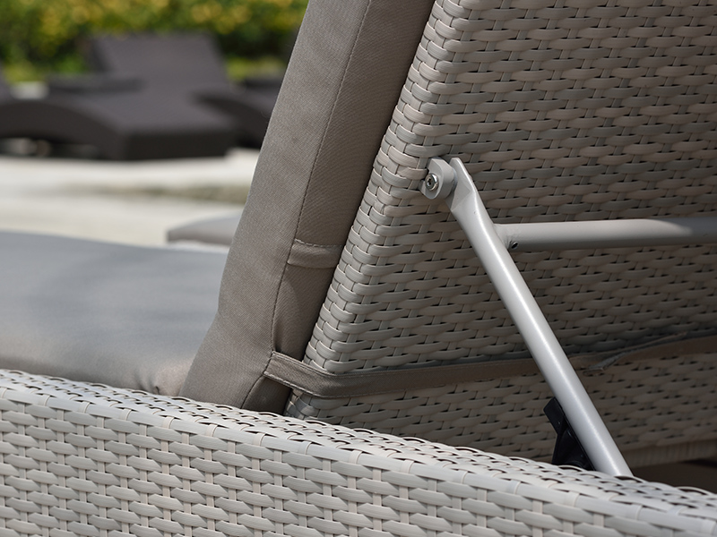 sun lounger with shade sun lounger with shade