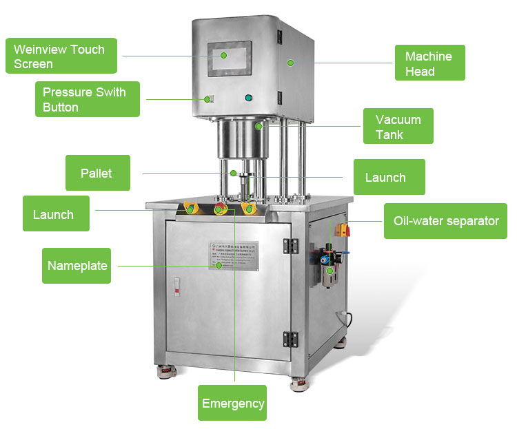 Nitrogen Canning Machine 