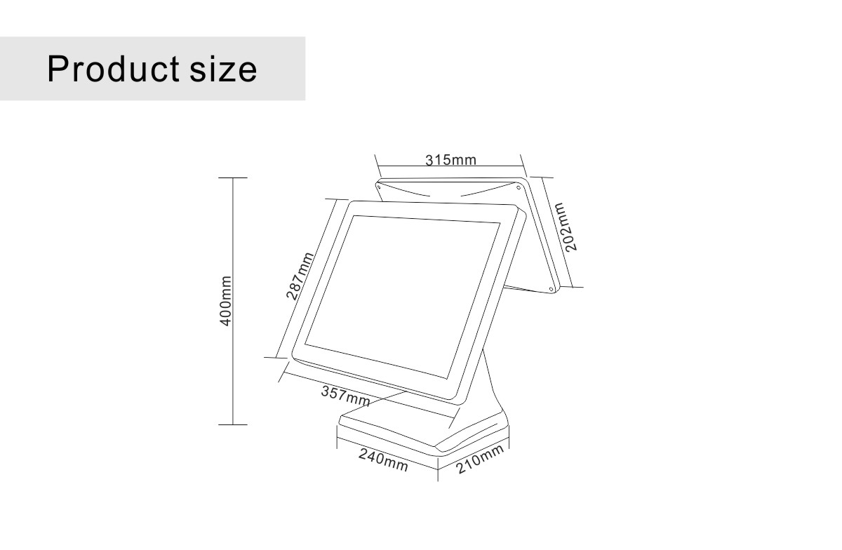 linux touch pos terminal