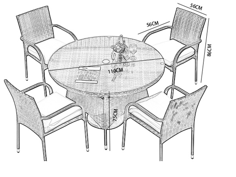 Dining set furniture