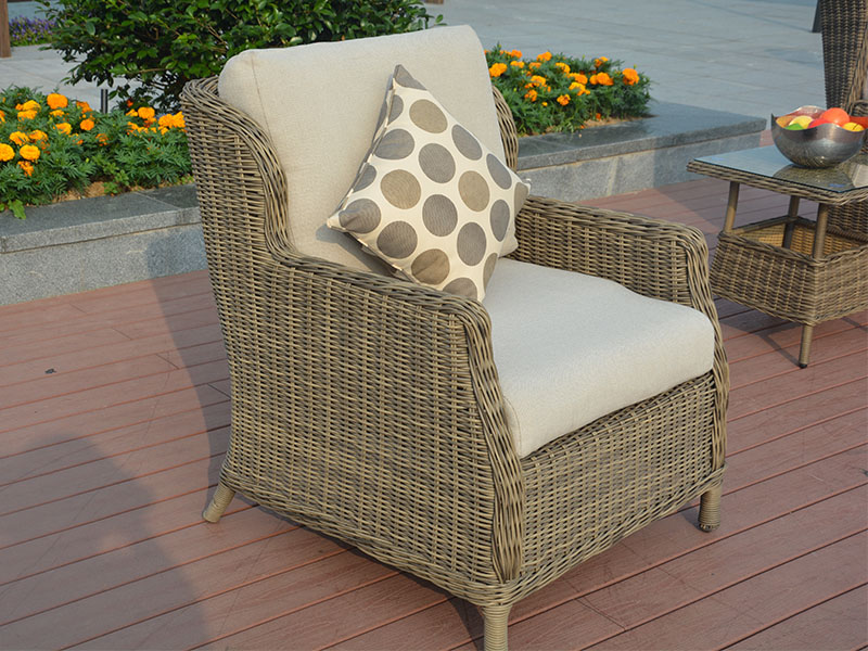 corner rattan dining set