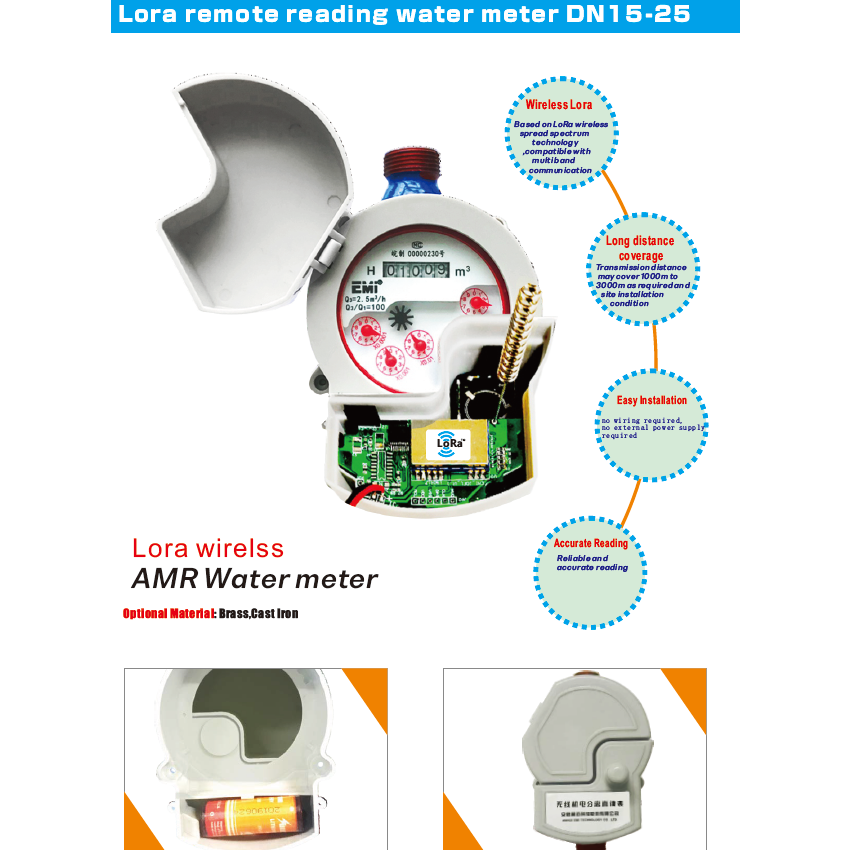 lora AMR water meter
