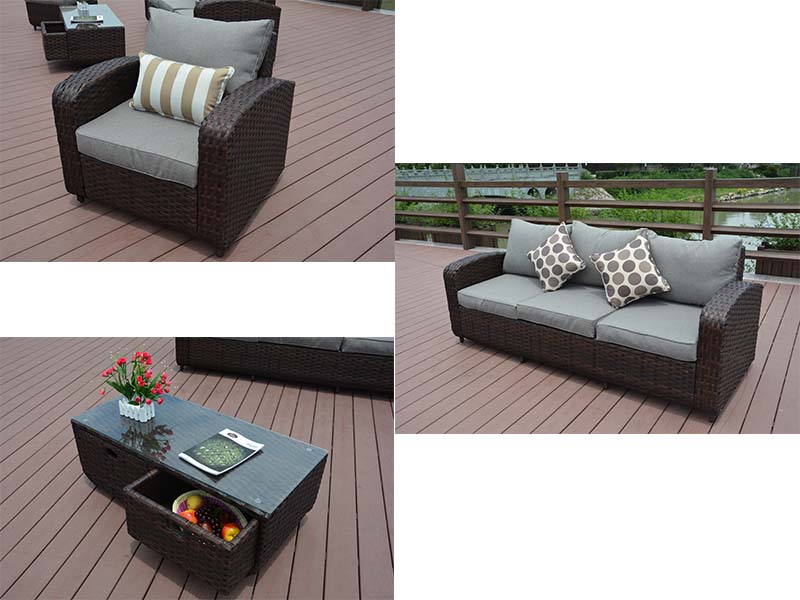 patio wicker sofa set patio wicker sofa set