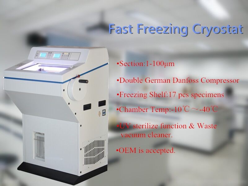 histology Fast Freezing Tissue Section Cryostat Microtome